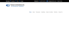 Desktop Screenshot of grantchiro.com